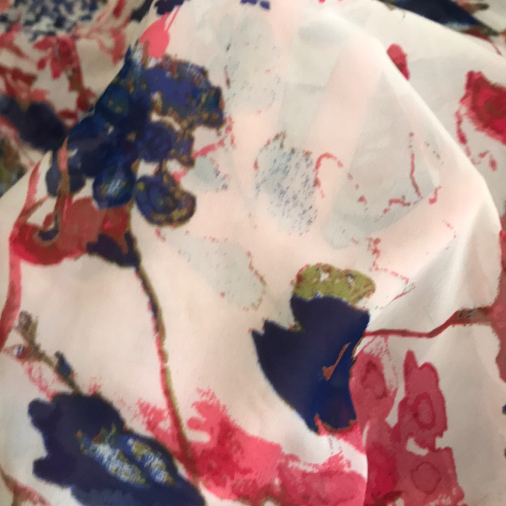 Floral dolman top - Picture 4 of 4